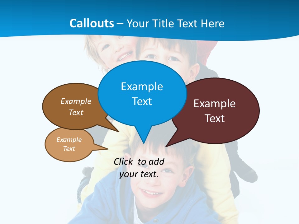 Kleinkind Lachen Kindheit PowerPoint Template