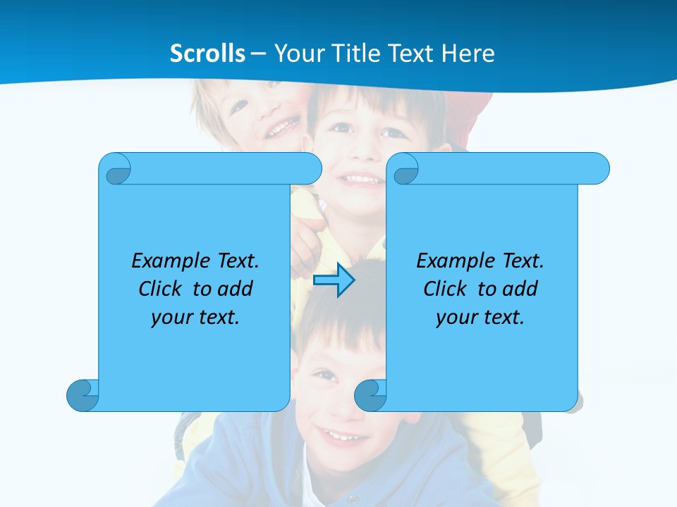 Kleinkind Lachen Kindheit PowerPoint Template