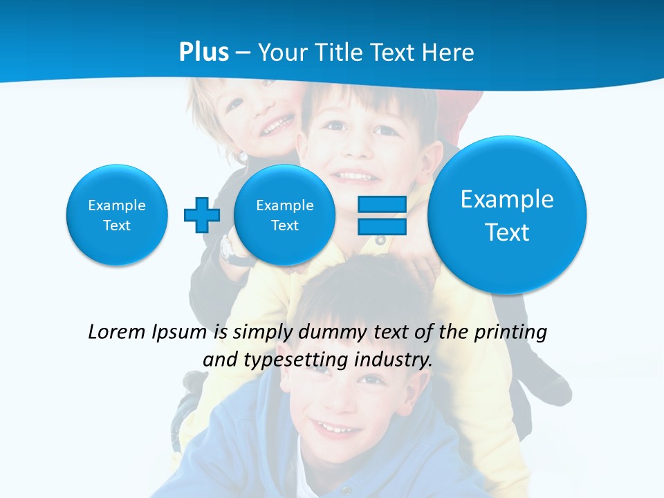 Kleinkind Lachen Kindheit PowerPoint Template