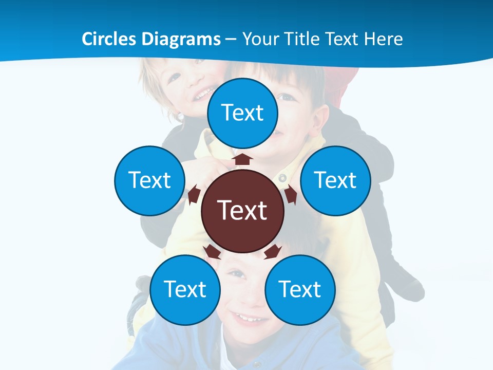 Kleinkind Lachen Kindheit PowerPoint Template