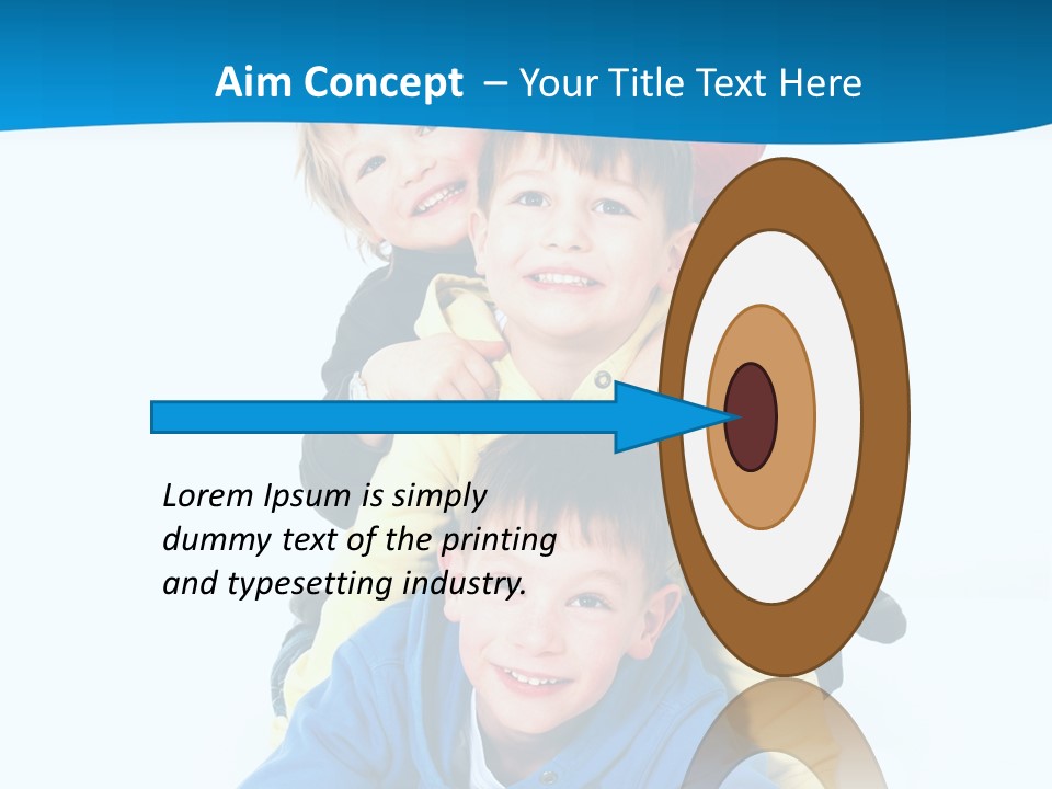Kleinkind Lachen Kindheit PowerPoint Template