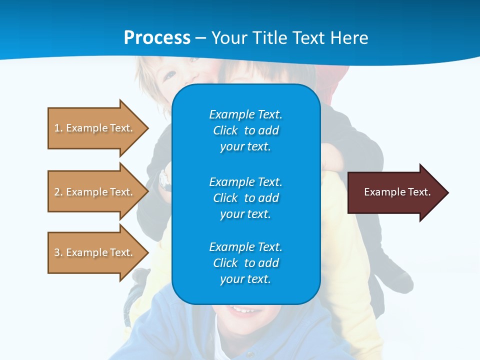 Kleinkind Lachen Kindheit PowerPoint Template