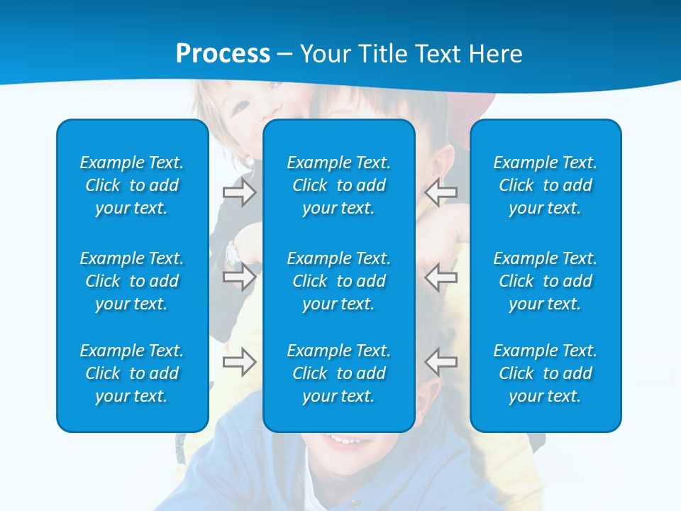 Kleinkind Lachen Kindheit PowerPoint Template