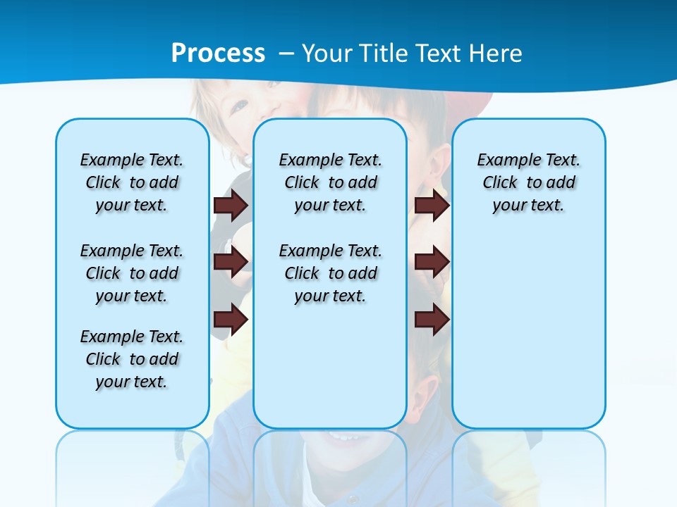 Kleinkind Lachen Kindheit PowerPoint Template