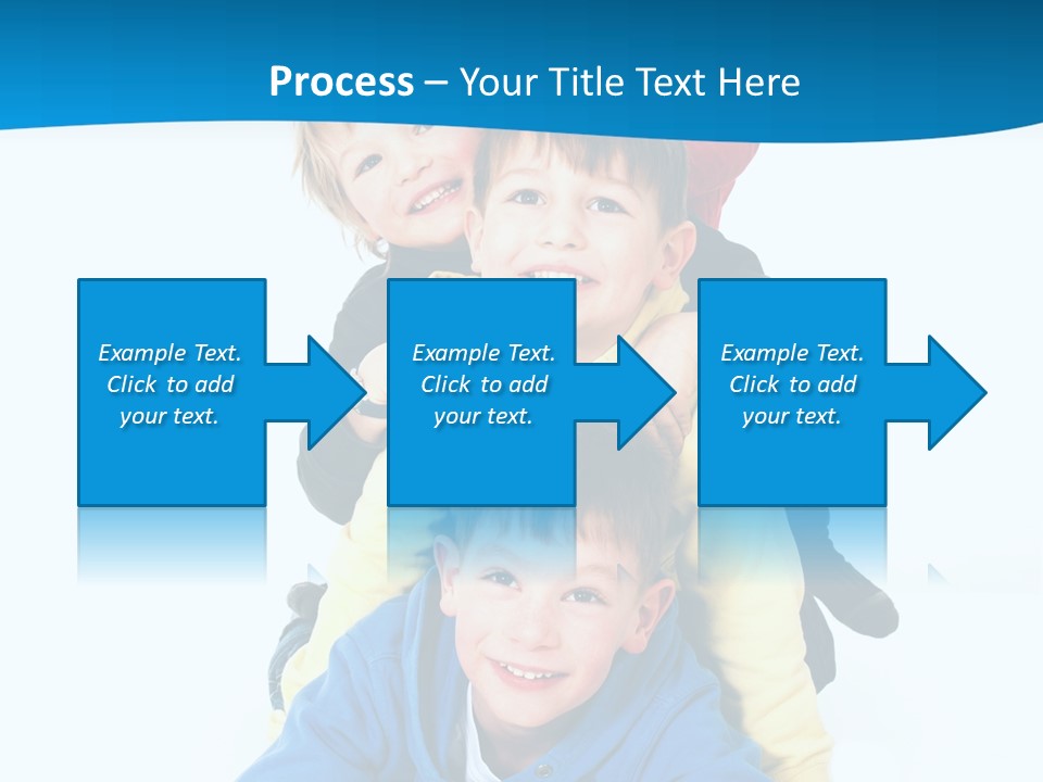 Kleinkind Lachen Kindheit PowerPoint Template