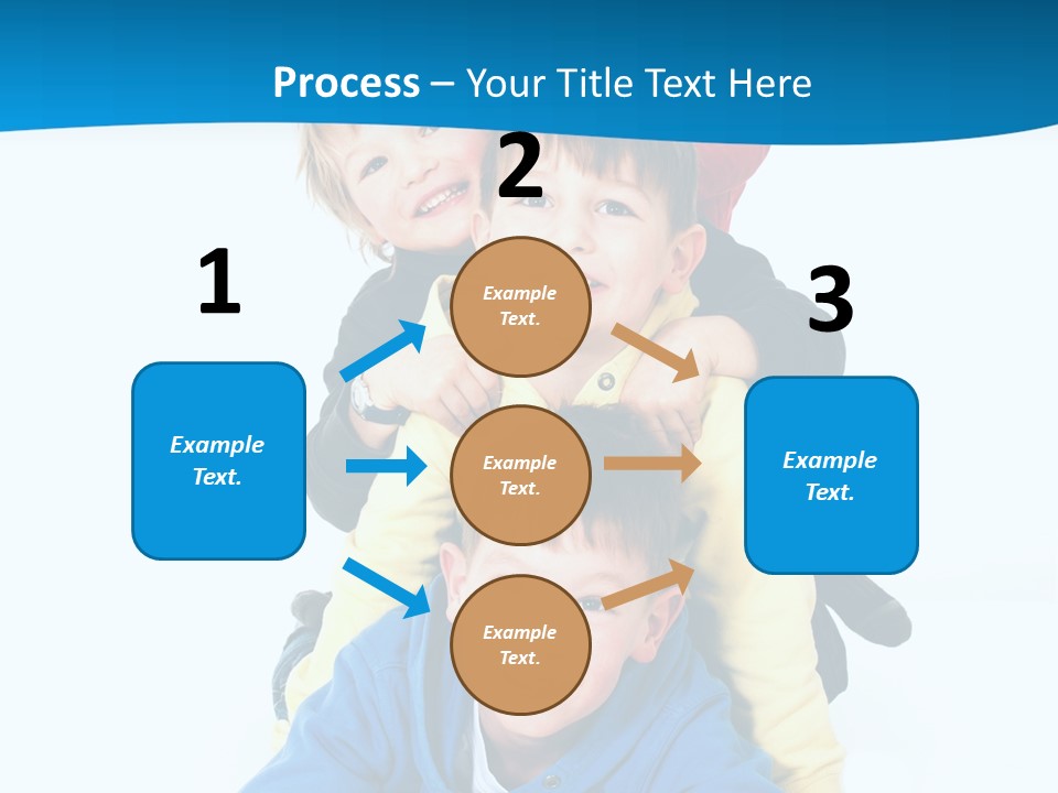 Kleinkind Lachen Kindheit PowerPoint Template