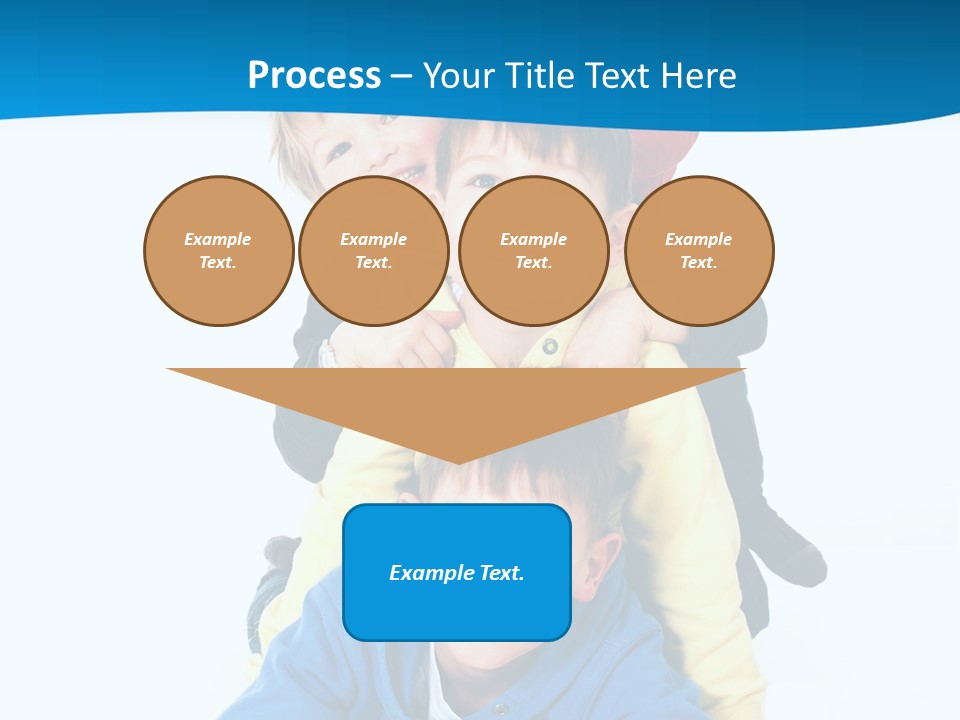 Kleinkind Lachen Kindheit PowerPoint Template