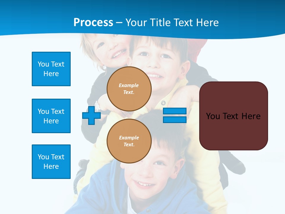 Kleinkind Lachen Kindheit PowerPoint Template