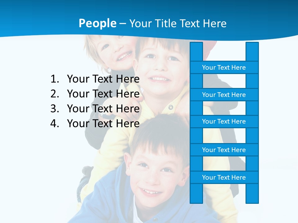 Kleinkind Lachen Kindheit PowerPoint Template