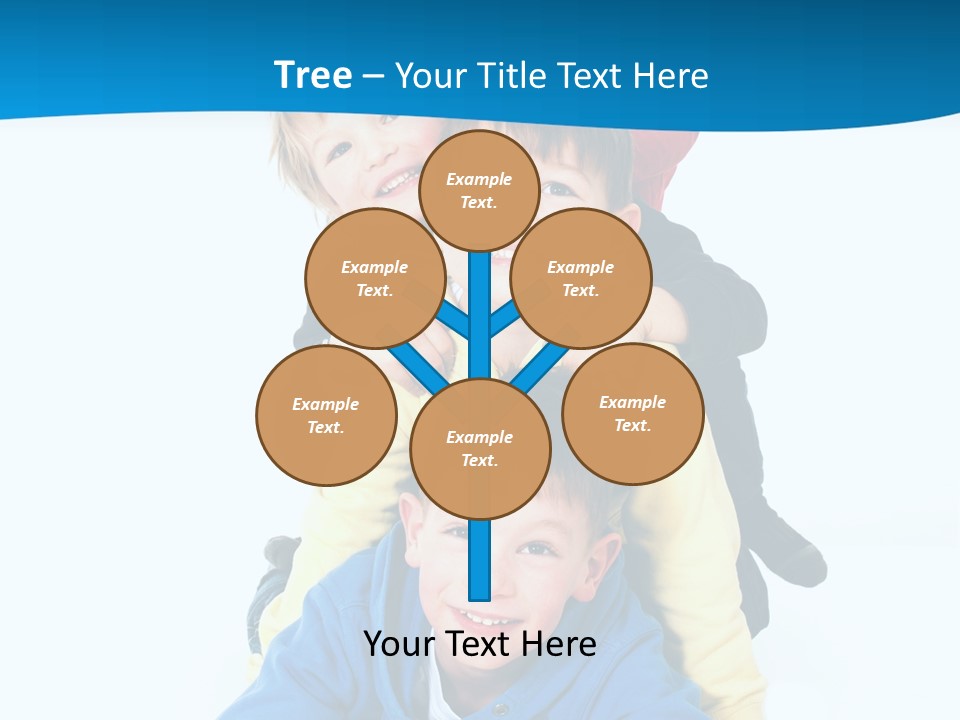 Kleinkind Lachen Kindheit PowerPoint Template