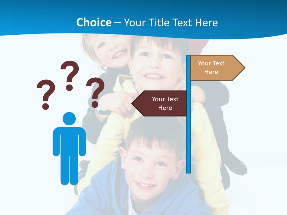 Kleinkind Lachen Kindheit PowerPoint Template