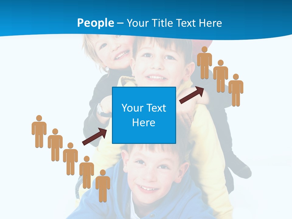 Kleinkind Lachen Kindheit PowerPoint Template