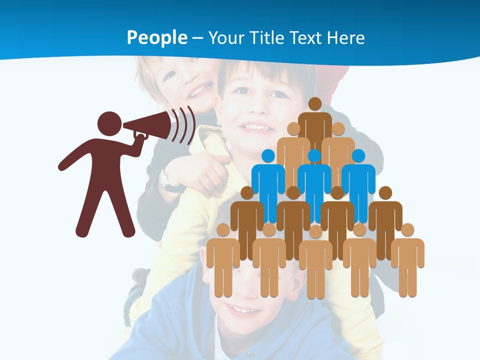 Kleinkind Lachen Kindheit PowerPoint Template