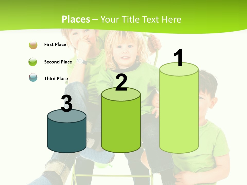 Spa Kinder Lernen PowerPoint Template