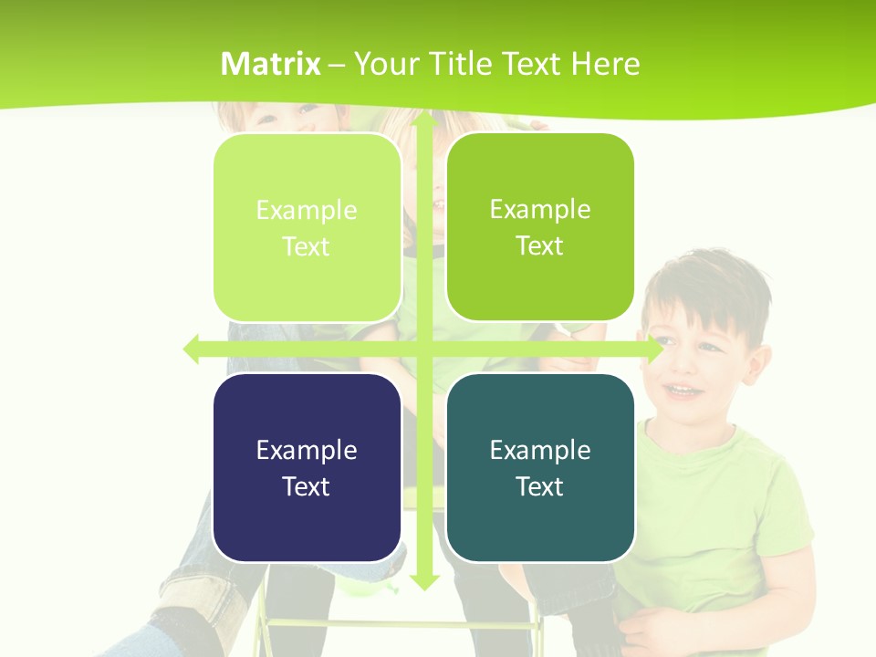 Spa Kinder Lernen PowerPoint Template