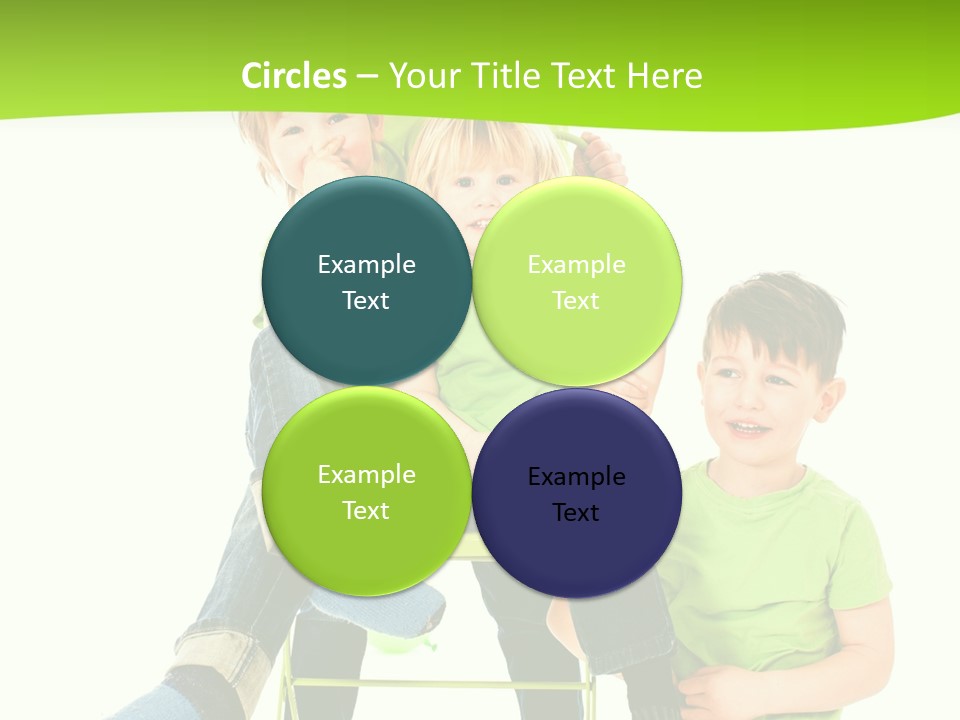 Spa Kinder Lernen PowerPoint Template