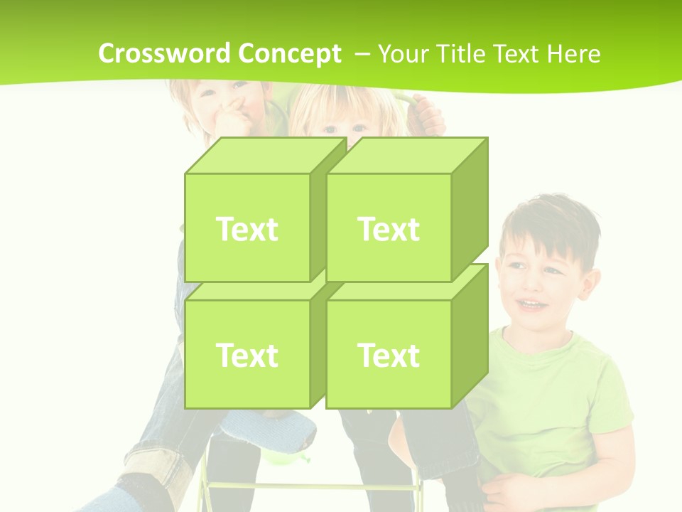 Spa Kinder Lernen PowerPoint Template