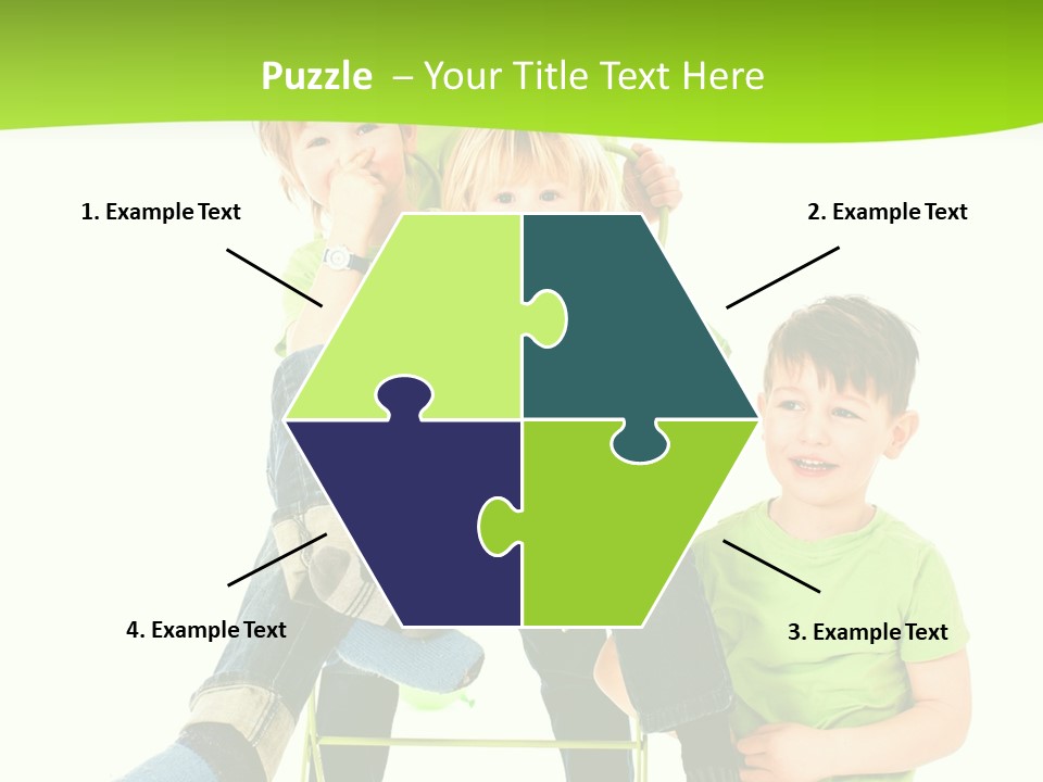 Spa Kinder Lernen PowerPoint Template