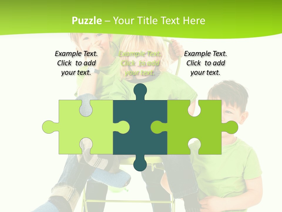 Spa Kinder Lernen PowerPoint Template