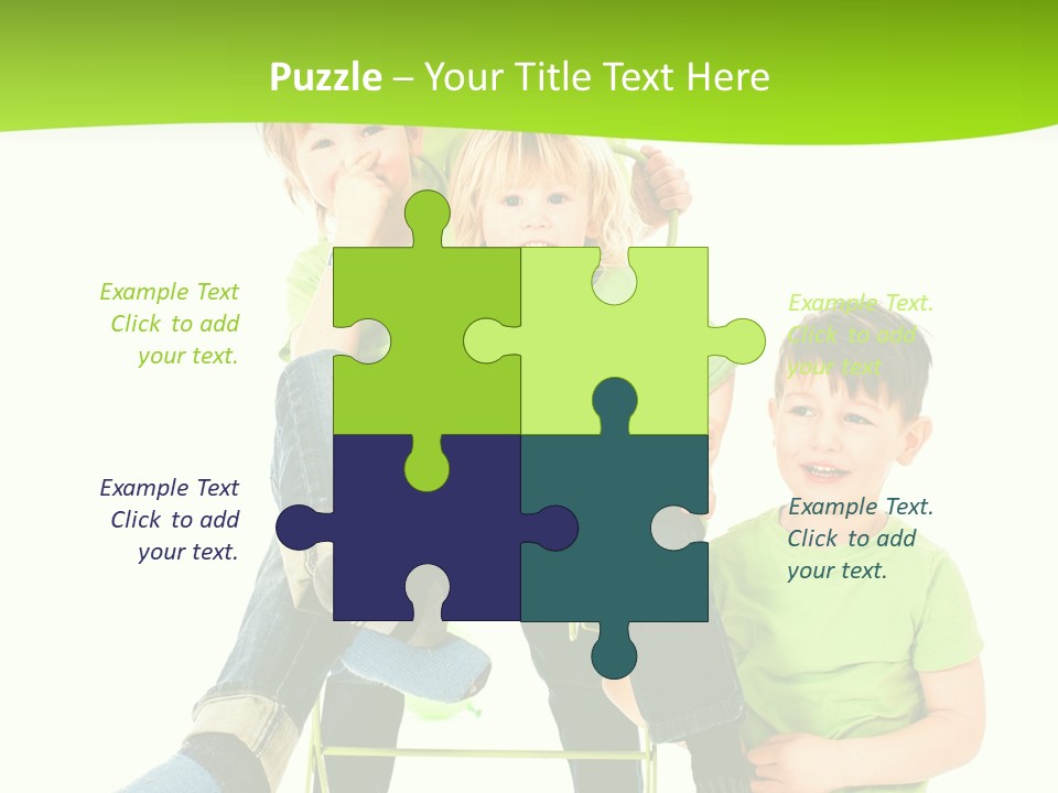 Spa Kinder Lernen PowerPoint Template