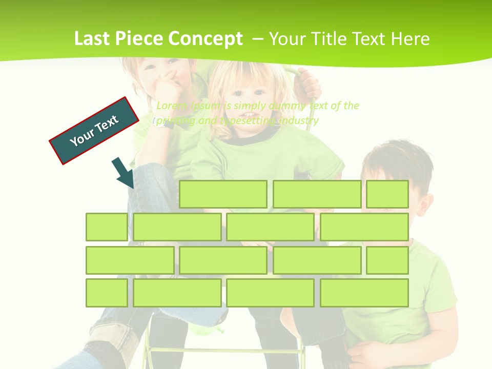 Spa Kinder Lernen PowerPoint Template