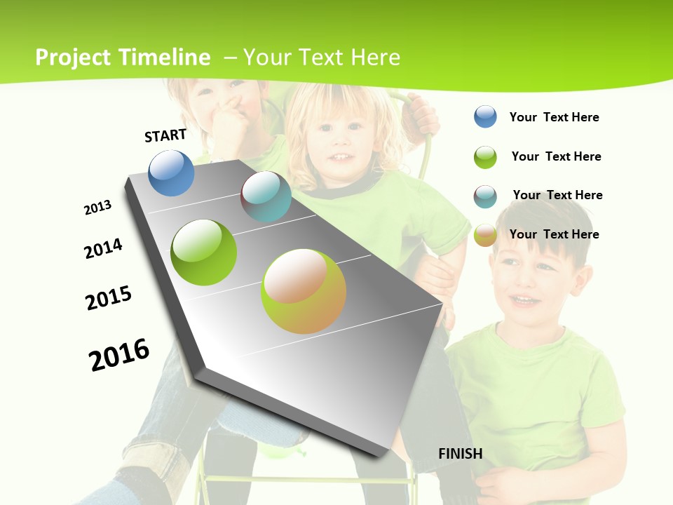 Spa Kinder Lernen PowerPoint Template