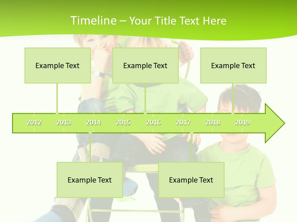 Spa Kinder Lernen PowerPoint Template