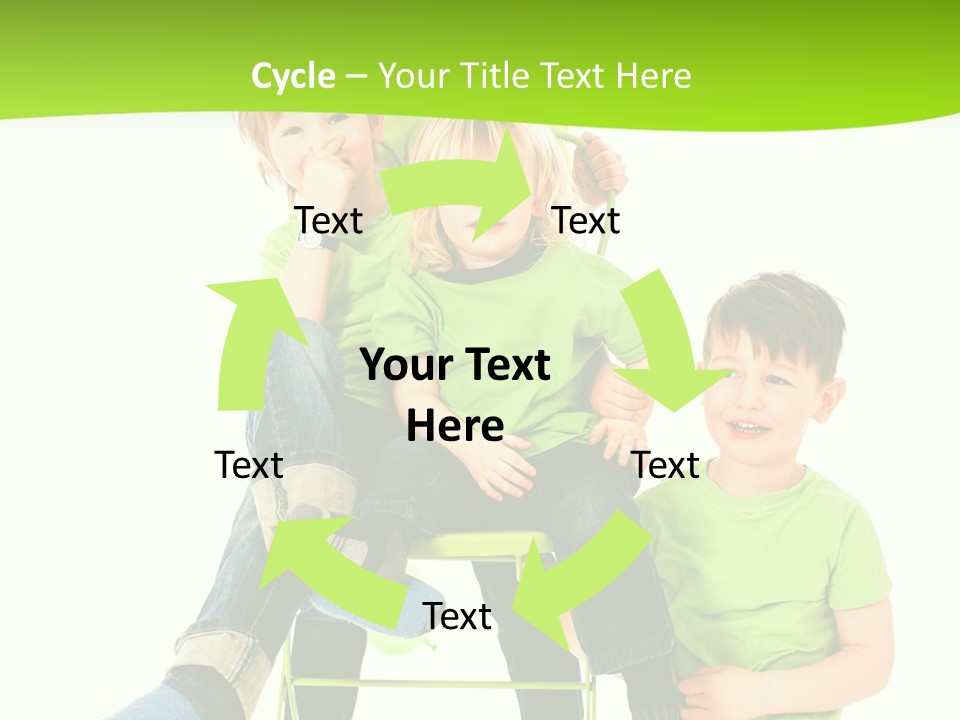 Spa Kinder Lernen PowerPoint Template