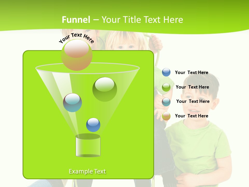 Spa Kinder Lernen PowerPoint Template