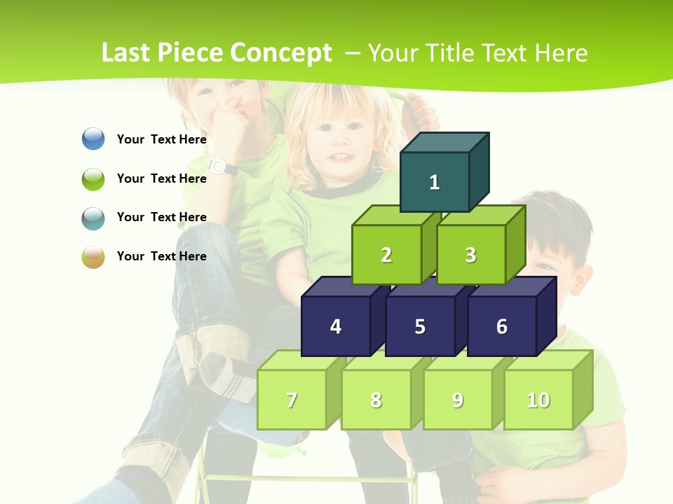 Spa Kinder Lernen PowerPoint Template