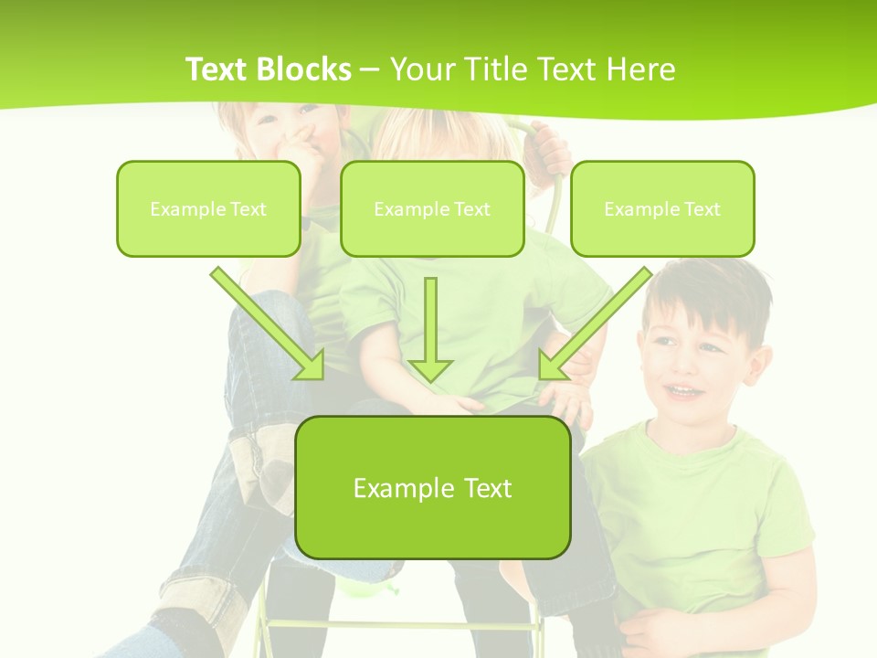 Spa Kinder Lernen PowerPoint Template