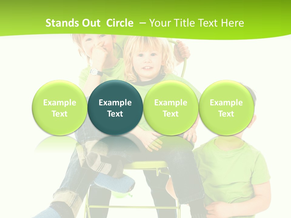 Spa Kinder Lernen PowerPoint Template