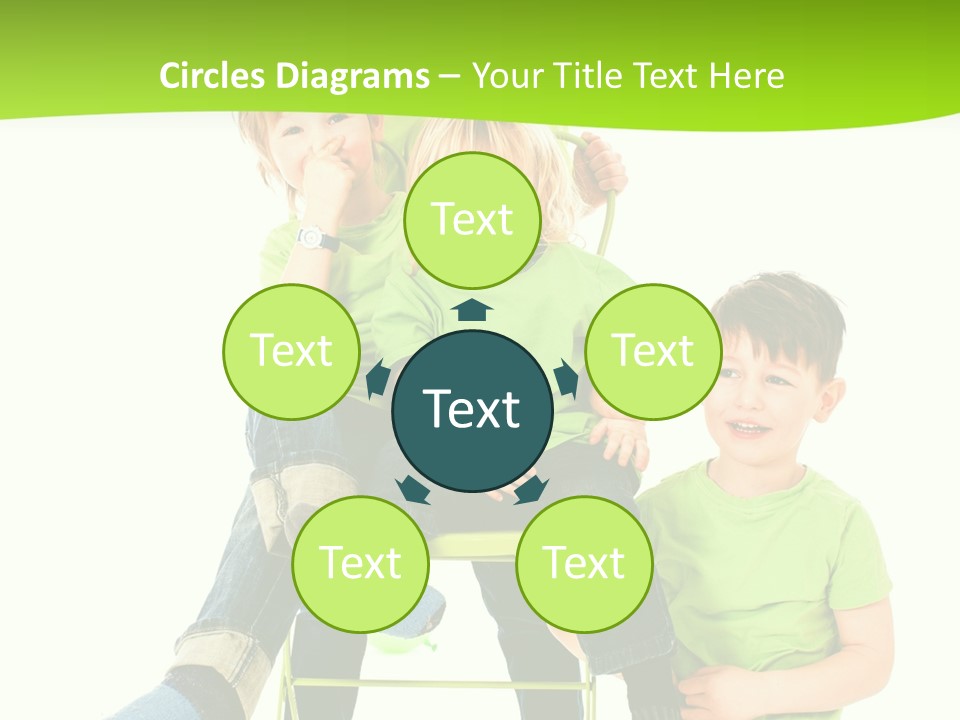 Spa Kinder Lernen PowerPoint Template