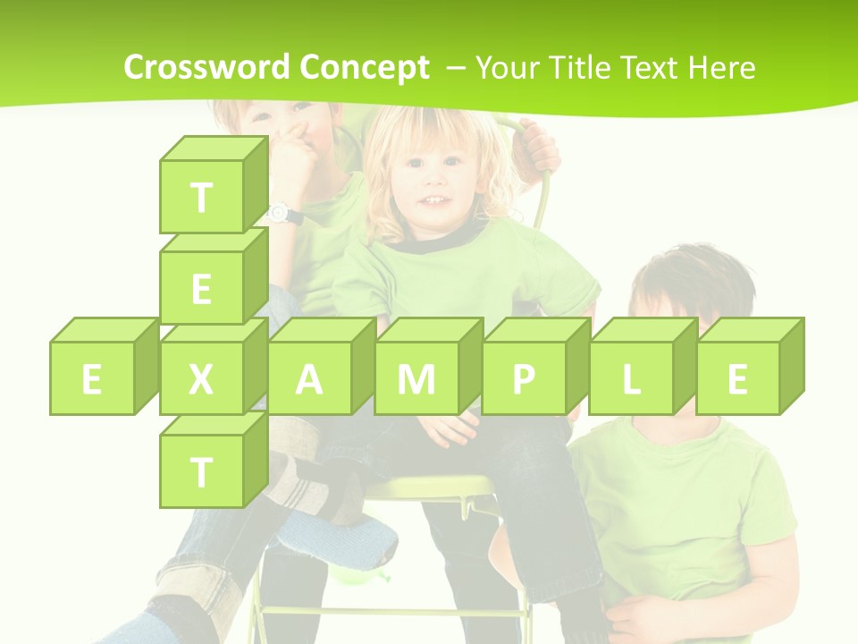 Spa Kinder Lernen PowerPoint Template