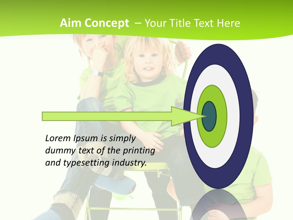 Spa Kinder Lernen PowerPoint Template