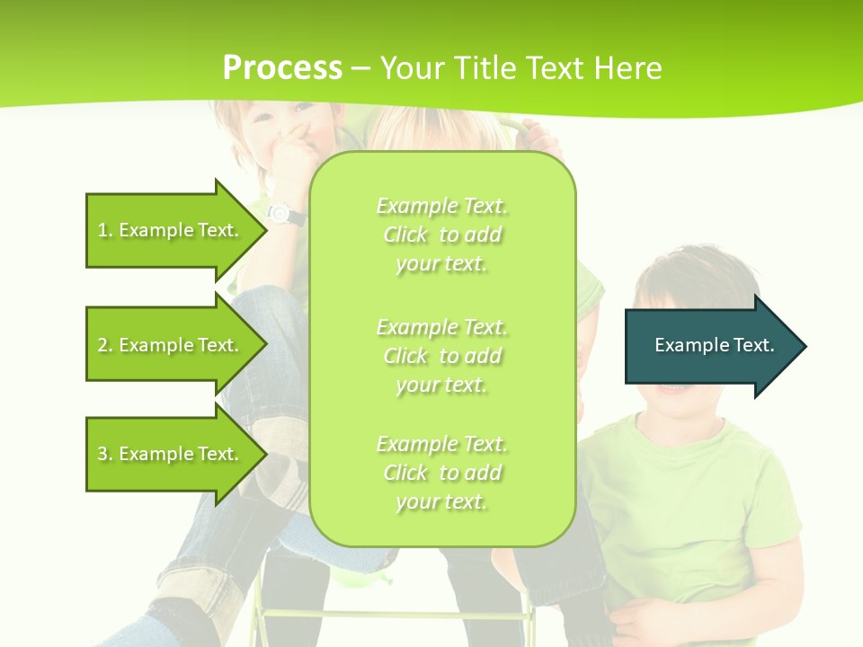 Spa Kinder Lernen PowerPoint Template