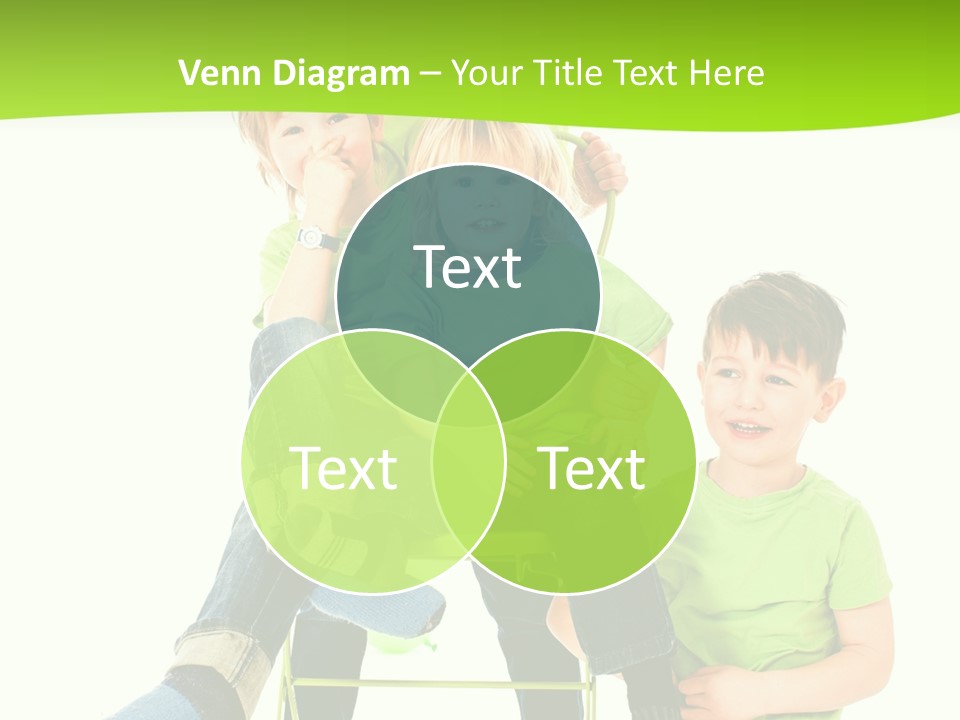 Spa Kinder Lernen PowerPoint Template