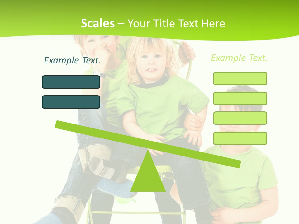 Spa Kinder Lernen PowerPoint Template