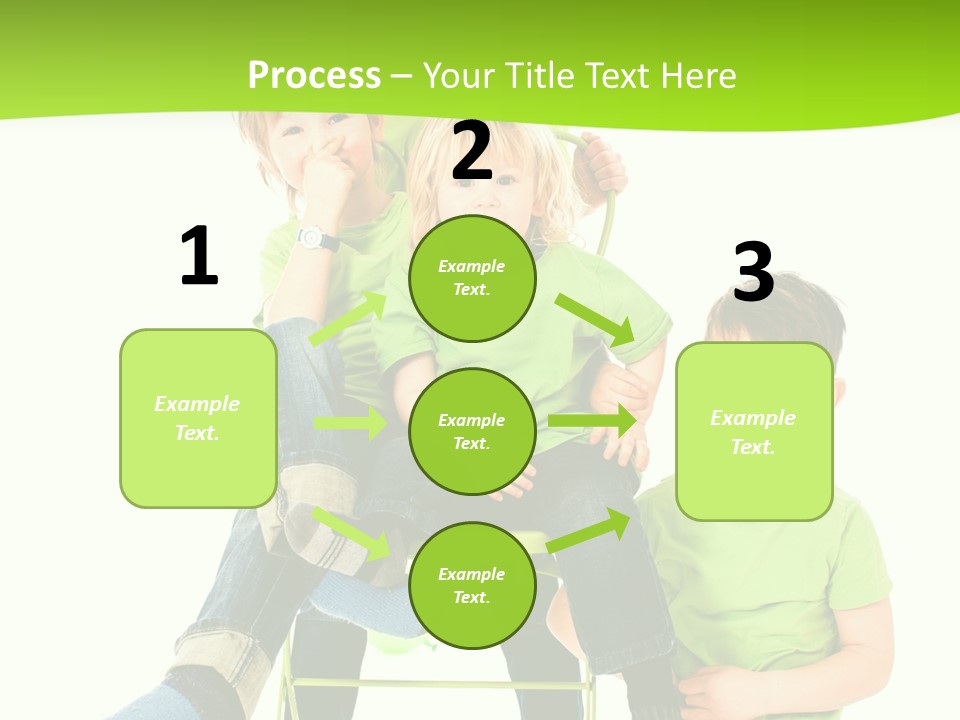 Spa Kinder Lernen PowerPoint Template