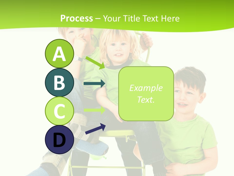 Spa Kinder Lernen PowerPoint Template