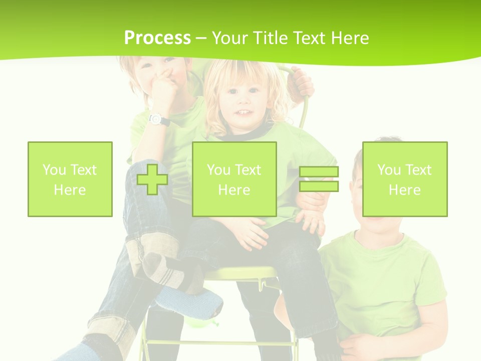 Spa Kinder Lernen PowerPoint Template