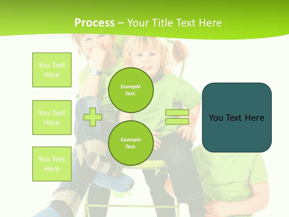 Spa Kinder Lernen PowerPoint Template