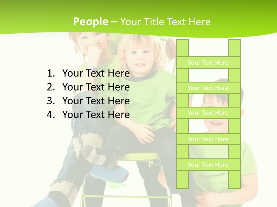 Spa Kinder Lernen PowerPoint Template