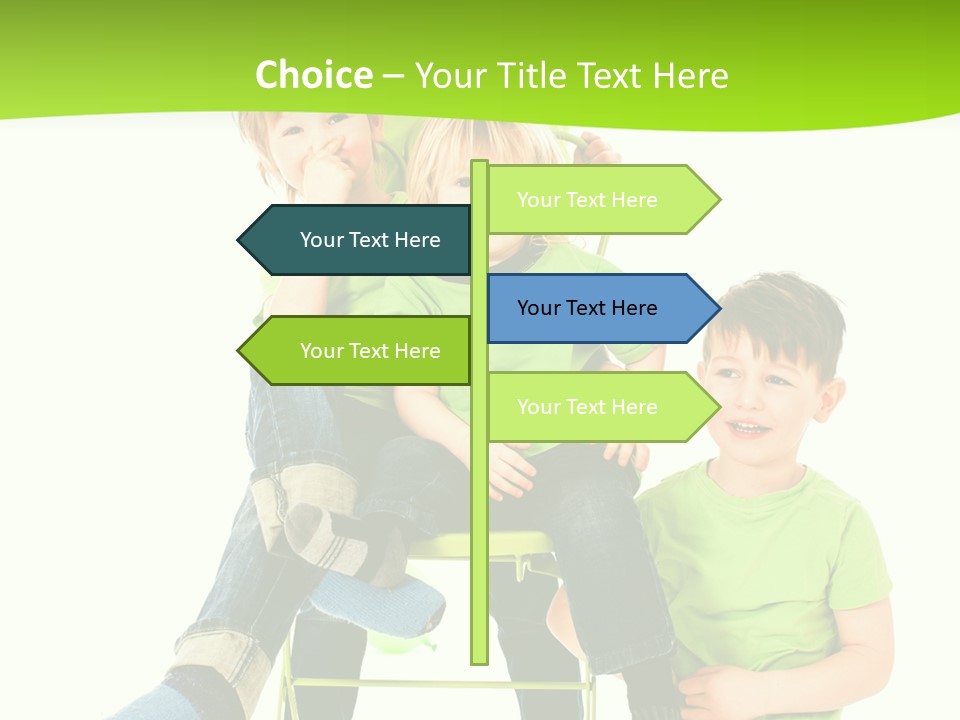 Spa Kinder Lernen PowerPoint Template