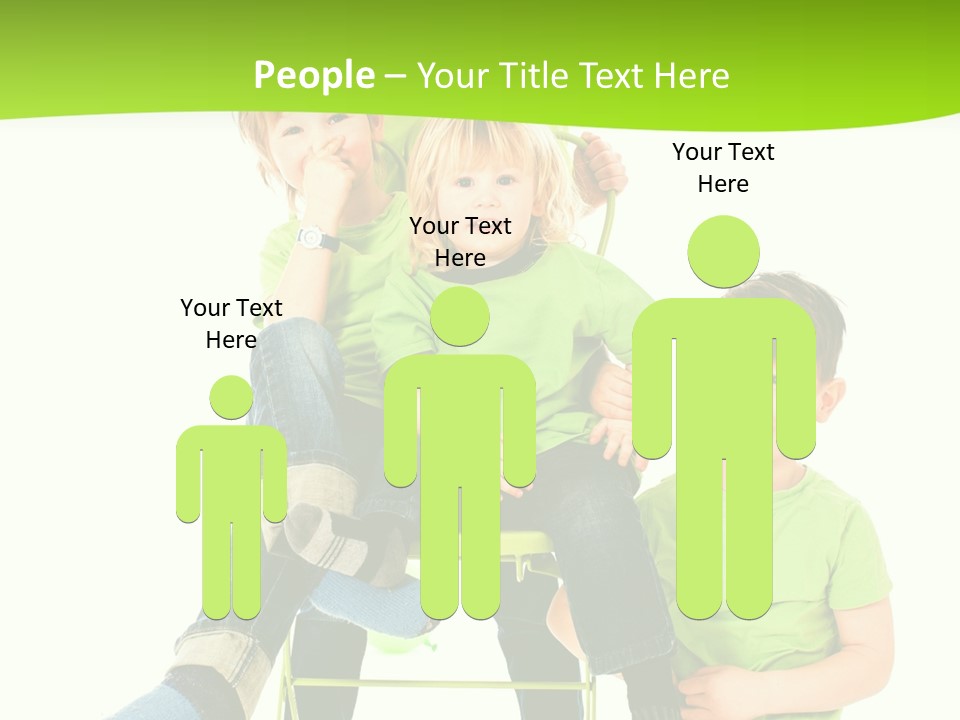 Spa Kinder Lernen PowerPoint Template