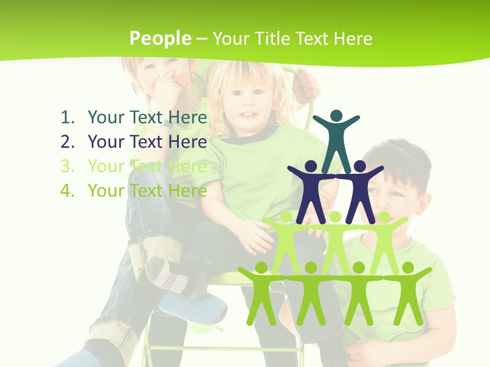 Spa Kinder Lernen PowerPoint Template