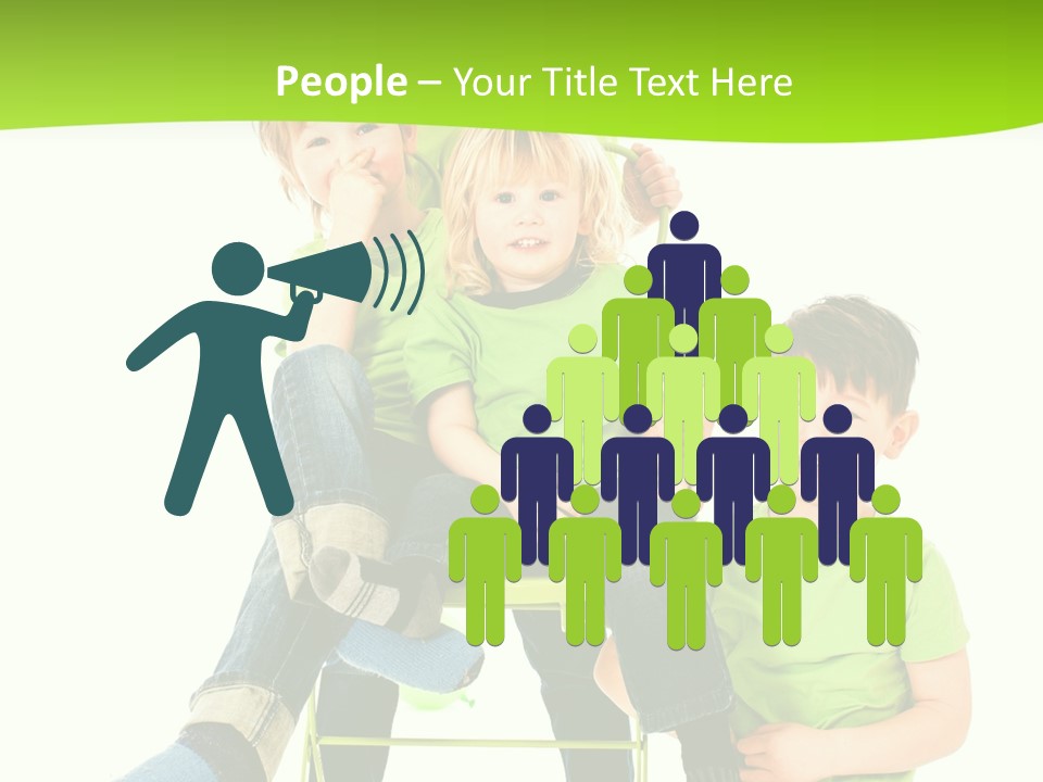 Spa Kinder Lernen PowerPoint Template