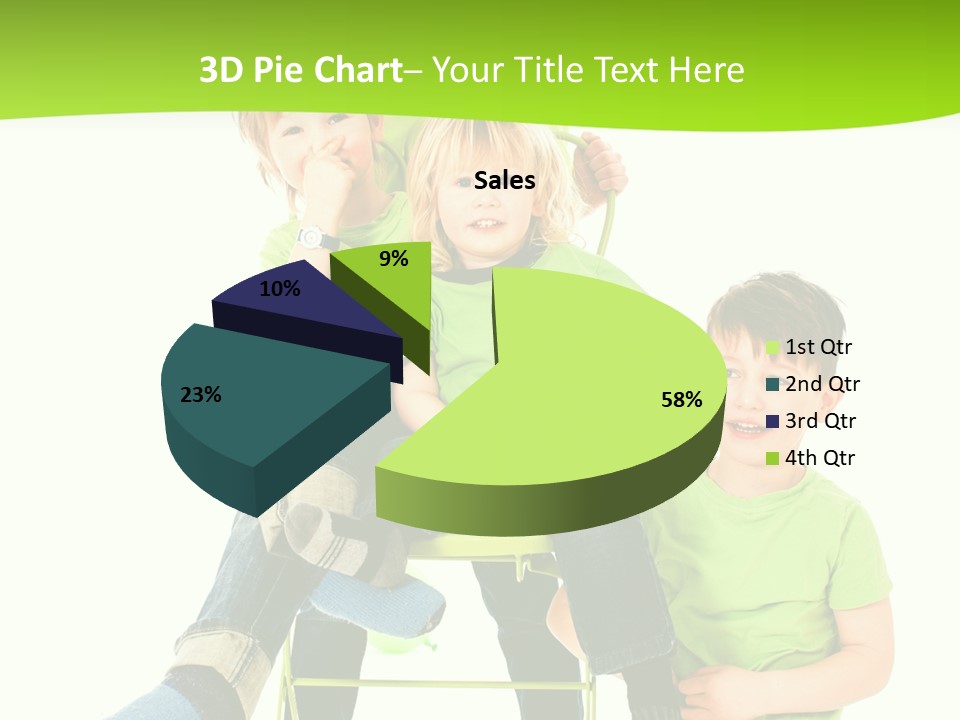 Spa Kinder Lernen PowerPoint Template