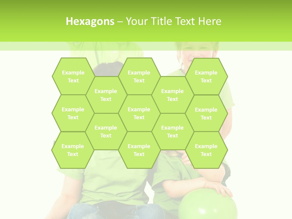 Spielt Freisteller Herumalbern PowerPoint Template