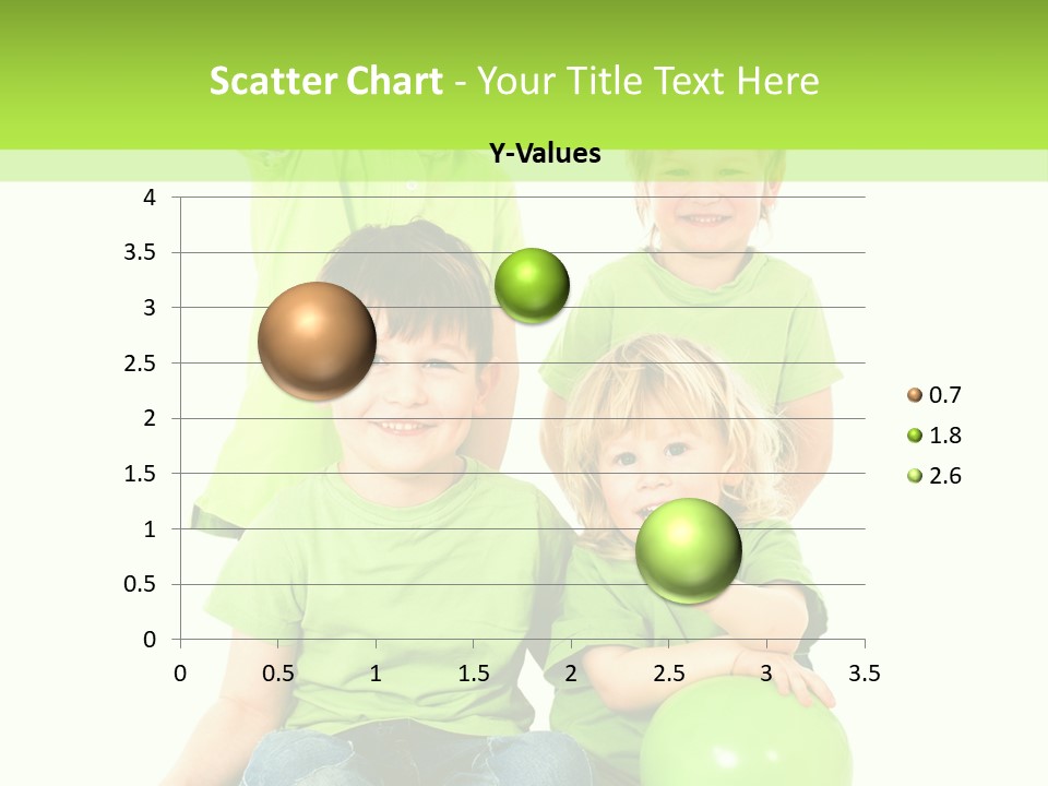 Spielt Freisteller Herumalbern PowerPoint Template